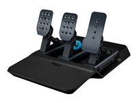 Logitech G Pro Racing Pedals - Pedaler - kabelansluten - för PC, Microsoft Xbox One, Microsoft Xbox Series S, Microsoft Xbox Series X, Sony PlayStation 4, Sony PlayStation 5 941-000187