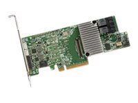 Broadcom MegaRAID 9361-8i - Kontrollerkort (RAID) - 8 Kanal - SATA / SAS 12Gb/s - låg profil - RAID RAID 0, 1, 5, 6, 10, 50, 60 - PCIe 3.0 x8 05-25420-08