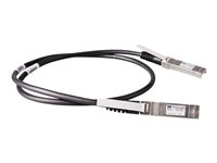 HPE - Nätverkskabel - SFP+ - 1 m - för Modular Smart Array 1040, P2000 G3; HPE Aruba 2930F 24, 2930F 48, 5406 J9281B