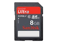 K/SanDisk SDHC 8GB 30M/Bs Class 10 Qty 5 SDSDU-008G-U46?KIT