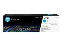 HP 219X - Lång livslängd - cyan - original - LaserJet - tonerkassett (W2191X) - för Color LaserJet Pro MFP 3302fdn W2191X