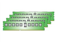 Kingston - DDR3 - sats - 64 GB: 4 x 16 GB - DIMM 240-pin - 1600 MHz / PC3-12800 - registrerad - ECC KTH-PL316K4/64G