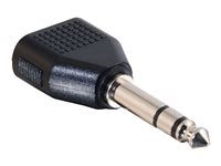 C2G - Ljudsplitter - stereojack hane till mini-phone stereo 3.5 mm hona 80469