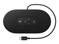 Microsoft Modern USB-C Speaker for Business - Högtalartelefon (handsfree) - kabelansluten - USB-C - mattsvart - Certifierad för Microsoft-teams 8L2-00005