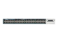 Cisco Catalyst 3560X-48T-E - Switch - L3 - Administrerad - 48 x 10/100/1000 - rackmonterbar WS-C3560X-48T-E