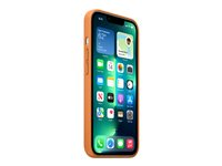 Apple - Baksidesskydd för mobiltelefon - med MagSafe - läder - golden brown - för iPhone 13 Pro MM193ZM/A