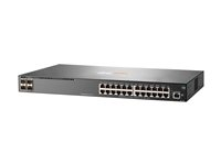 HPE Aruba 2930F 24G 4SFP+ - Switch - L3 - Administrerad - 24 x 10/100/1000 + 4 x 1 gigabit/10 gigabit SFP+ (upplänk) - rackmonterbar JL253A#ABB
