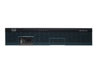 Cisco 2911 Voice Bundle - Router - röst/faxmodul 1GbE - WAN-portar: 3 - rackmonterbar CISCO2911-V/K9