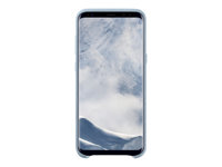 Samsung Alcantara Back Cover EF-XG955 - Baksidesskydd för mobiltelefon - alcantara - mint - för Galaxy S8+ EF-XG955AMEGWW