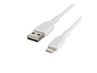 Belkin BoostCharge - Lightning-kabel - Lightning hane till USB hane - 2 m - vit CAA001BT2MWH