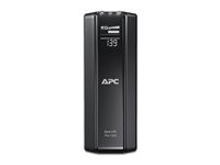 APC Back-UPS Pro 1500 - UPS - AC 230 V - 865 Watt - 1500 VA - RS-232, USB - utgångskontakter: 10 - svart BR1500GI
