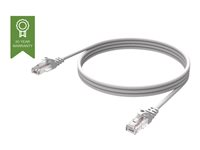 Vision Techconnect - Nätverkskabel - RJ-45 (hane) till RJ-45 (hane) - 10 m - UTP - CAT 6 - startad - vit TC 10MCAT6