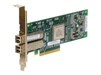 QLogic 10Gb CNA for Lenovo System x - Nätverksadapter - PCIe 2.0 x8 - 10 GigE, 10Gb Fibre Channel - för System x32XX M2; x34XX; x3550 M2; x3650 M2; x3650 M4 HD; x3850 X6; x3950 M2; x3950 X6 42C1800