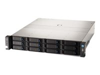 LenovoEMC px12-450r Network Storage Array 70BR - NAS-server - 12 fack - 8 TB - kan monteras i rack - SATA 3Gb/s - HDD 2 TB x 4 - RAID RAID 0, 1, 5, 6, 10, JBOD, 5 hot spare, 6-reservsnabbyte - RAM 8 GB - Gigabit Ethernet - iSCSI support - 2U - TopSeller 70BR9001WW