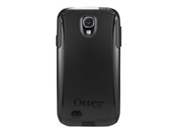 OtterBox Commuter Samsung GALAXY S4 - Baksidesskydd för mobiltelefon - polykarbonat - svart - för Samsung Galaxy S4 77-28371