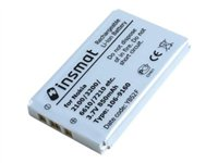 Insmat - Batteri - Li-Ion - 850 mAh - för Nokia 2100, 3200, 3205, 3300, 6220, 6225, 6560, 6585, 6610, 7210, 7250 106-9160