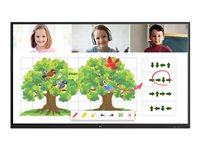 LG 65TR3DJ-B - 65" Diagonal klass TR3DJ Series LED-bakgrundsbelyst LCD-skärm - interaktiv - med pekskärm (multitouch) - 4K UHD (2160p) 3840 x 2160 - direktupplyst LED - svart 65TR3DJ-B