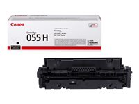 Canon 055 H - Hög kapacitet - svart - original - tonerkassett - för ImageCLASS LBP664, MF745; i-SENSYS LBP663, LBP664, MF742, MF744, MF746; Satera LBP662 3020C002