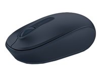 Microsoft Wireless Mobile Mouse 1850 - Mus - höger- och vänsterhänta - optisk - 3 knappar - trådlös - 2.4 GHz - trådlös USB-mottagare - ullblå U7Z-00014