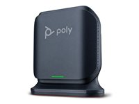 HP Poly Rove B2 - Sladdlös telefonbasstation/VoIP-telefonbasstation med nummerpresentation/samtal väntar - DECT - 3-riktad samtalsförmåg - SIP, SIP v2, SIP over TLS, SIP över UDP, SIP över TCP, SDP, RTCP, RTP - svart 8J8W3AA#ABB