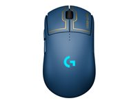 Logitech G PRO League of Legends Edition - Gaming - mus - höger- och vänsterhänta - optisk - 8 knappar - trådlös, kabelansluten - USB, 2.4 GHz - Logitech LIGHTSPEED-mottagare - för P/N: 920-010536, 943-000545, 981-001106 910-006452