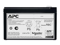 APC Replacement Battery Cartridge #175 - UPS-batteri (likvärdigt med: APC RBC175) - 1 x batteri - Bly-syra - svart APCRBC175