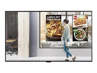 LG 49XS2E-B - 49" Diagonal klass (48.5" visbar) - XS Series LED-bakgrundsbelyst LCD-skärm - digital skyltning - 1080p 1920 x 1080 49XS2E-B