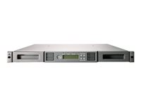HPE 1/8 G2 Tape Autoloader Ultrium 1760 - Bandrobot - 6.4 TB / 12.8 TB - platser: 8 - LTO Ultrium (800 GB / 1.6 TB) - Ultrium 4 - SAS - extern - 1U - streckkodsläsare, kryptering AK377B