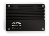 Micron 6550 ION - SSD - Enterprise - krypterat - 30.72 TB - inbyggd - 2.5" - U.2 PCIe 5.0 x4 (NVMe) - SHA-512, FIPS 140-3 Level 2 - TCG Opal Encryption 2.02, Self-Encrypting Drive (SED) - TAA-kompatibel (paket om 10) MTFDLAL30T7THL-1BK1DFCYYT