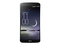 LG G Flex D955 - 4G pekskärmsmobil - RAM 2 GB / Internal Memory 32 GB - OLED-skärm - 6" - 1280 x 720 pixlar - rear camera 13 MP - svart LGD955.ANEUTS