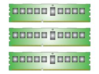 Kingston - DDR3L - sats - 48 GB: 3 x 16 GB - DIMM 240-pin - 1333 MHz / PC3-10600 - registrerad - ECC - för Dell PowerEdge C2100, C6100, C6105, M610, M710, R415, R515; Precision R5500, T5500, T7500 KTD-PE313Q8LVK3/48G