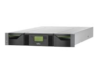 Fujitsu ETERNUS LT40 S2 - Bandbibliotek - 60 TB / 150 TB - platser: 24 - LTO Ultrium (2.5 GB / 6.25 TB) x 1 - Ultrium 6 - högsta antal enheter: 2 - SAS-2 - kan monteras i rack - 2U - streckkodsläsare, med 1 postplats FTS:LT4RS2JSI1U