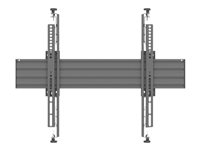 Multibrackets M Pro MBW1U - Konsol - mikrojustering - för LCD-display - plast, aluminium, stål - svart - skärmstorlek: 32"-65" - väggmonterbar 7350105210624