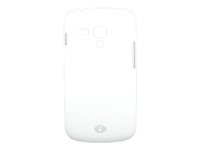 Insmat Exclusive - Skydd för mobiltelefon - vit - för Samsung Galaxy Trend 650-5387
