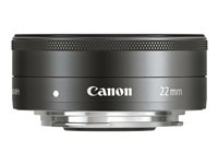 Canon EF-M - Vidvinkelobjektiv - 22 mm - f/2.0 STM - Canon EF-M - för EOS Kiss M, Kiss M2, M, M10, M100, M2, M200, M3, M5, M50, M50 Mark II, M6, M6 Mark II 5985B005