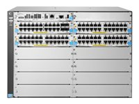 HPE Aruba 5412R-92G-PoE+/4SFP v2 zl2 - Switch - Administrerad - 92 x 10/100/1000 (PoE+) + 2 x 10 Gigabit SFP+ + 4 x SFP - rackmonterbar - PoE+ J9826A