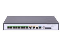 HPE FlexNetwork MSR958 PoE - Router 8-ports-switch - 1GbE - WAN-portar: 2 - rackmonterbar JH301A#ABB