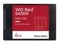 WD Red SA500 WDS400T1R0A - SSD - 4 TB - inbyggd - 2.5" - SATA 6Gb/s WDS400T1R0A