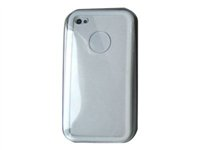 Insmat - Fodral för mobiltelefon - silikon - vit 650-5212