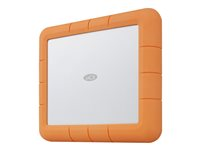 LaCie Rugged RAID Shuttle STHT8000800 - Hårddiskarray - 8 TB - 2 fack - HDD 4 TB x 2 - USB 3.1 (extern) - med 3 years Rescue Data Recovery Service Plan STHT8000800