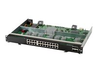 HPE Aruba 6400 - Expansionsmodul - 10Gb Ethernet x 24 + 1Gb Ethernet/10Gb Ethernet/25Gb Ethernet/50Gb Ethernet SFP56 x 4 - för HPE Aruba 6405, 6405 48SFP+, 6405 96G, 6410 R0X42A