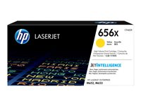 HP 656X - Lång livslängd - gul - original - LaserJet - tonerkassett (CF462X) - för Color LaserJet Enterprise M652dn, M652n, M653dh, M653dn, M653x CF462X