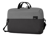 Targus Sagano EcoSmart - Notebook-väska - 16" - svart, grå TBS577GL