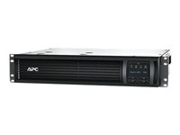 APC Smart-UPS 750 LCD - UPS (kan monteras i rack) - AC 230 V - 500 Watt - 750 VA - RS-232, USB - utgångskontakter: 4 - 2U - svart - för P/N: AR4018SPX432, AR4024SP, AR4024SPX429, AR4024SPX431, AR4024SPX432, NBWL0356A SMT750RMI2U
