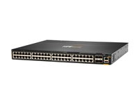 HPE Aruba 6300M - Switch - L3 - Administrerad - 48 x 10/100/1000 + 4 x 1 Gb/10 Gb/25 Gb/50 Gb SFP56 (upplänk/stapling) - bakre till främre luftflödet - rackmonterbar - TAA-kompatibel - för HPE Aruba 6300M 24p SFP+ LRM support and 2p 50G and 2p 25G MACsec Switch JL762A