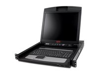 APC LCD Console - KVM-konsol - 17" AP5717G