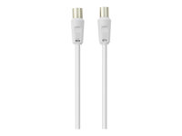 Belkin - Antennkabel - IEC-kontakt hane till IEC-kontakt hona - 15 m - koaxial - vit F3Y054BF15M-WHT