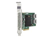 HPE H220 Host Bus Adapter - Kontrollerkort - 8 Kanal - SATA 3Gb/s / SAS 6Gb/s låg - 600 MBps - PCIe 3.0 x8 - för ProLiant DL360p Gen8, ML10 v2, ML310e Gen8, ML350e Gen8, ML350p Gen8, XL220a Gen8 650933-B21