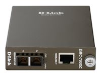 D-Link DMC 700SC - Fibermediekonverterare - 1GbE - 1000Base-SX, 1000Base-T - RJ-45 / SC-läge (multi-mode) - upp till 550 m DMC-700SC/E