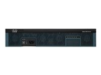 Cisco 2951 Voice Bundle - Router - röst/faxmodul 1GbE - WAN-portar: 3 - rackmonterbar C2951-CME-SRST/K9